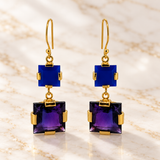 prong setting earrings