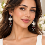 circle earrings