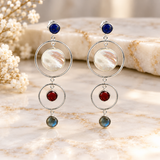circle earrings