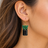 combo of black onyx and green onyx