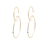 Double hoop earring