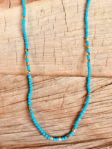 Turquoise with vermeil