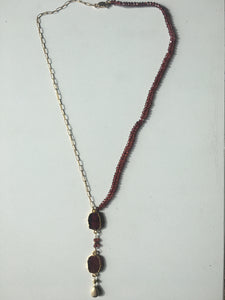 Red Garnet necklace